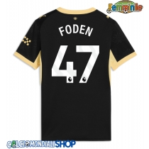 Maglie da calcio Manchester City Phil Foden #47 Seconda Maglia Femminile 2026-27 Manica Corta